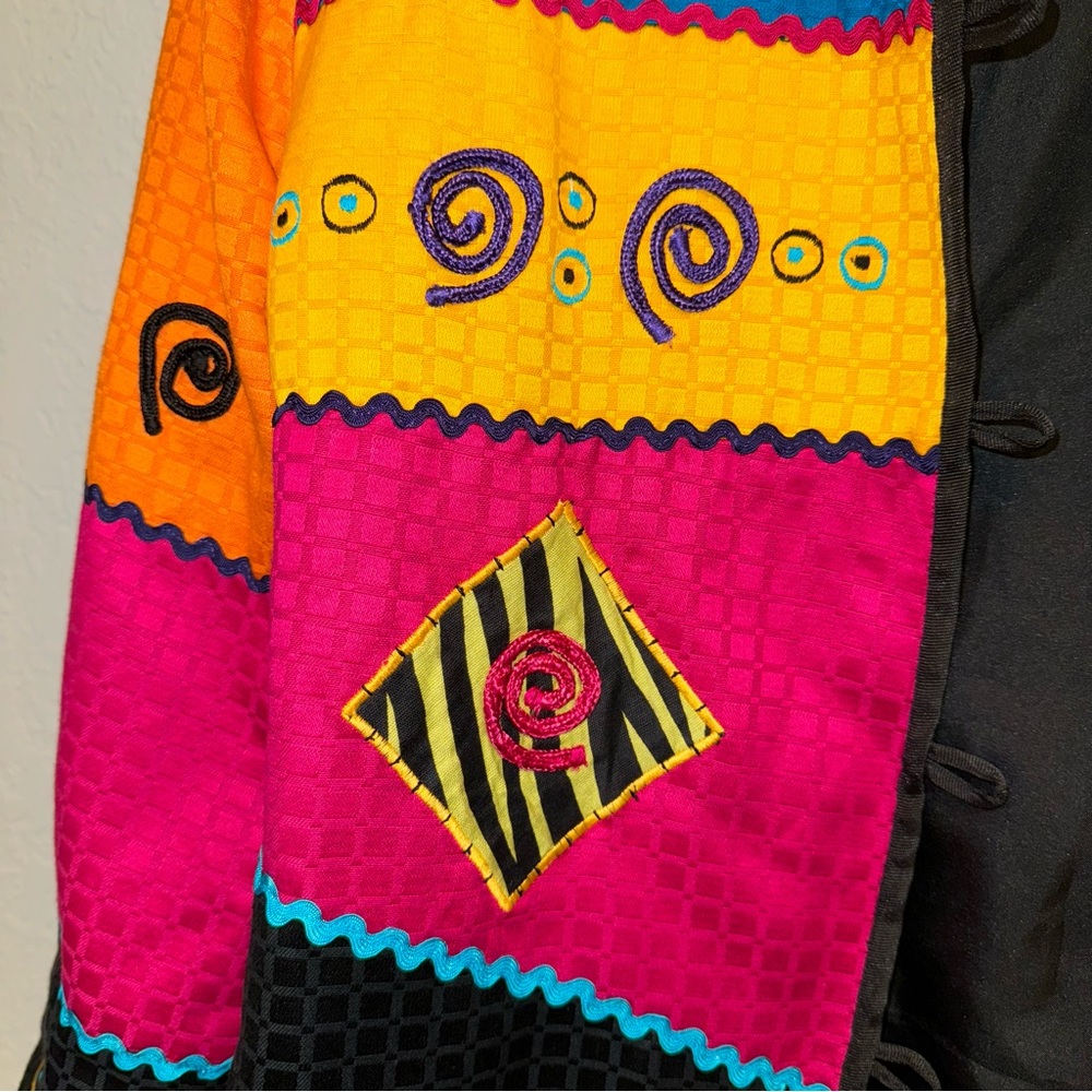 Patchington M colorful‎ patch jacket